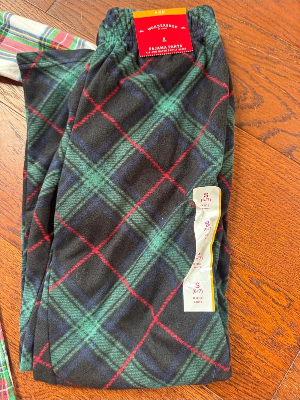 Children's Plaid Holiday Pajama Set